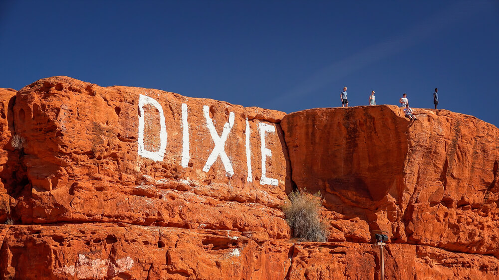 Dixie Rock, one of St. George's top attractions