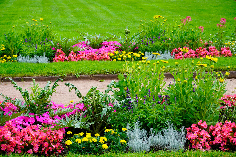 The gardens at the Brigham Young Winter Home are quiet and lovely.